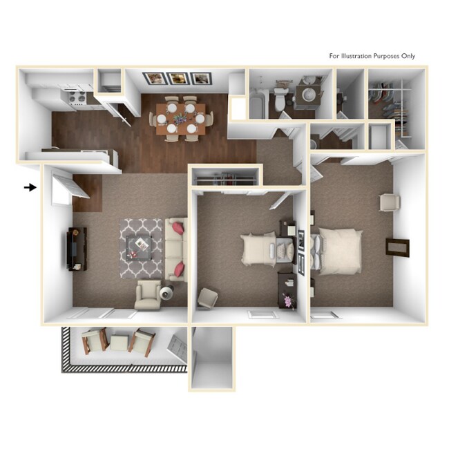 San Jacinto floor plan